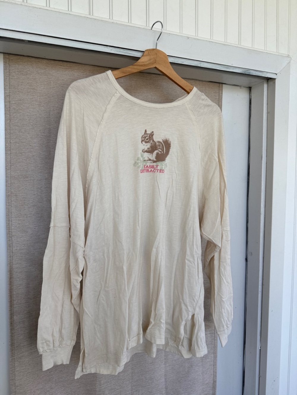 Aerie Squirrel Long Sleeve Tee